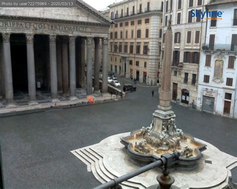 webcam rome pantheon|pantheon rom webcam live.